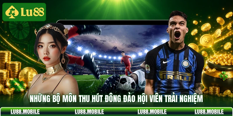 Những bộ môn thu hút đông đảo hội viên trải nghiệm