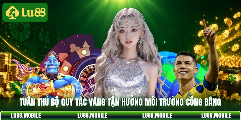 Tuân thủ bộ quy tắc vàng tận hưởng môi trường công bằng